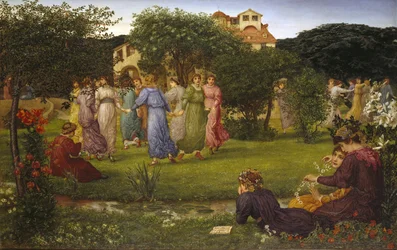 Die tanzenden Mädchen, ca. 1882